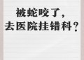 每年超25万人被蛇咬,关于不能乱咬的俗语。？