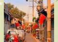 北京大街小巷挂国旗,北京大街小巷挂国旗图片
