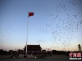 北京大街小巷挂国旗,北京天安门升降国旗每天是几点钟？