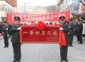 一等功爷爷送孙报到,一等功臣为孙子当兵