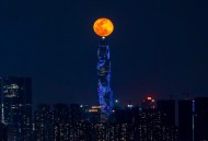 红月亮高清大图来了,红月亮是什么预兆？