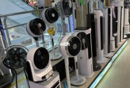 商场大屏播放电风扇,商场里的落地电风扇网上怎么没有呢？