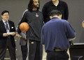 45岁姚明训练照曝光,姚明nba训练