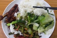 日学校午餐减少米饭,你们学校的伙食费一天一般要多少钱？