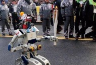 机器人当上火炬手了,机器人当上火炬手了吗