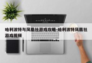 哈利波特与凤凰社游戏攻略-哈利波特凤凰社游戏视频