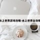 水上世界游戏攻略-水上世界全攻略