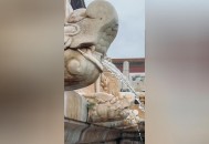 故宫再现龙吐水盛景,故宫再现龙吐水盛景图片