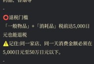 美对日韩等14国加税,去日本购物，哪些东西不需要交税？