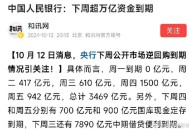 央行1万亿元逆回购,央行100亿七天逆回购，什么意思？