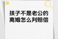 与2伴侣生子均非亲生,未婚生子，孩子不是他亲生，我该怎么给他赔偿？