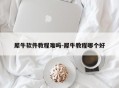 犀牛软件教程难吗-犀牛教程哪个好