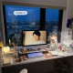靠窗工位收费,身后是窗电脑显示器反光怎么解决？