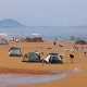 沙滩搭帐篷被收费,青岛沙滩可以自带帐篷吗？