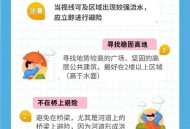 山体滑坡避险指南,遇到洪水避险指南？