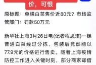 哄抬药价被罚3.62亿,哄抬药价的认定标准？