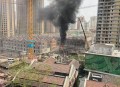 上海展览中心起火,上海5楼着火为什么6楼也着火了？