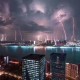 长沙暴雨楼梯变瀑布,长沙暴雨视频