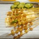 脖子被扎多根烧烤签,牛脖子肉可以烧烤吗？