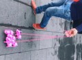 男子街头遛猪引围观,遛猪大赛规则？