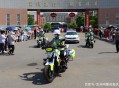 网警护航2025高考,警方护航高考