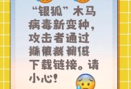 警惕银狐病毒来袭,银狐有毒吗