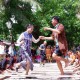 大爷打非遗女人拳,三亚甘什岭槟榔园的风景怎么样？
