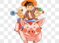 9岁男孩骑猪上学,9岁男孩骑猪上学怎么办