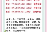 今年三伏不再是40天,今年三伏为何共有40天