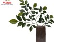 商场外给枯树绑绿叶,商场外给枯树绑绿叶的叫什么