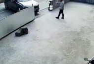 停车失误致1死2伤,男子停车失误