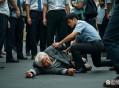 练拳扒倒老人致死亡,拳手暴揍68岁老人