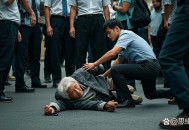 练拳扒倒老人致死亡,拳手暴揍68岁老人