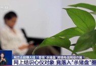 央视曝杀猪盘新套路,新型网络诈骗“杀猪盘”，有希望追回吗？