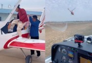 开飞机回老家仅15分,开飞机回老家仅15分钟正常吗