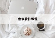 鲁米软件教程,鲁米软件免费下载