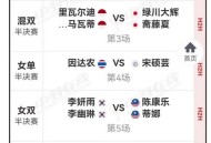 印尼公开赛国羽9胜,印尼公开赛国羽9胜1负