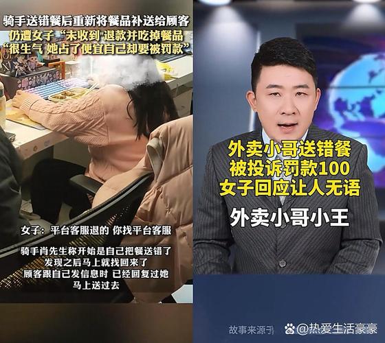 商家让骑手吃退回餐,骑手要求顾客退餐