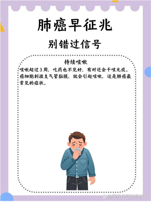 咳嗽不止查出肺癌,持续咳嗽会是肺癌吗?有什么需要注意的?