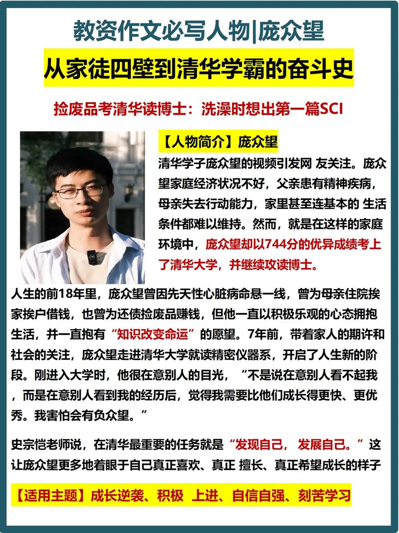 清华给庞众望颁奖,2022庞众望现状如何?